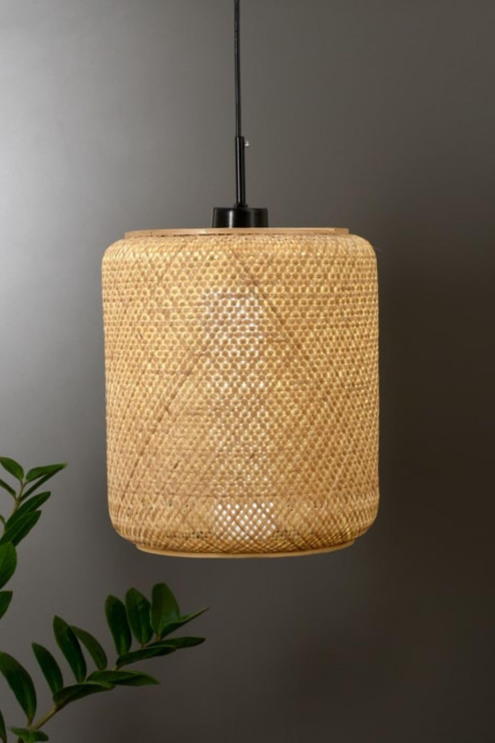 Vanq Oval Bamboo Lampshade