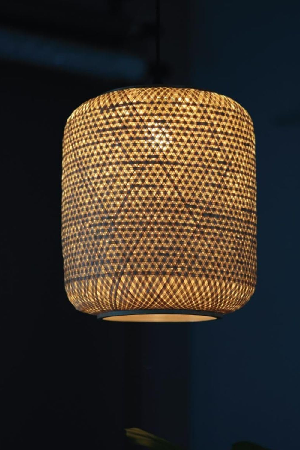 Vanq Oval Bamboo Lampshade