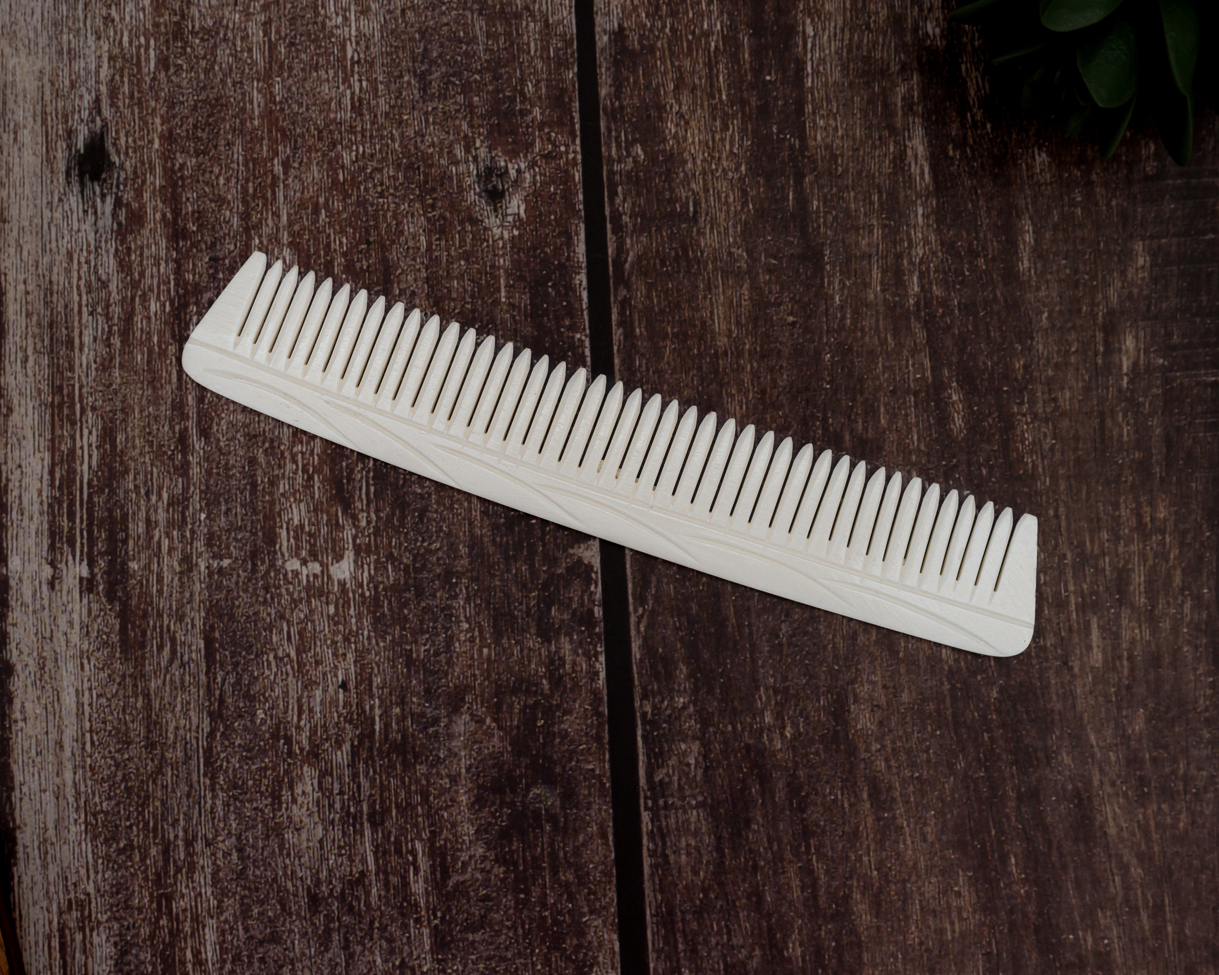 Handcrafted Bone Hair Comb