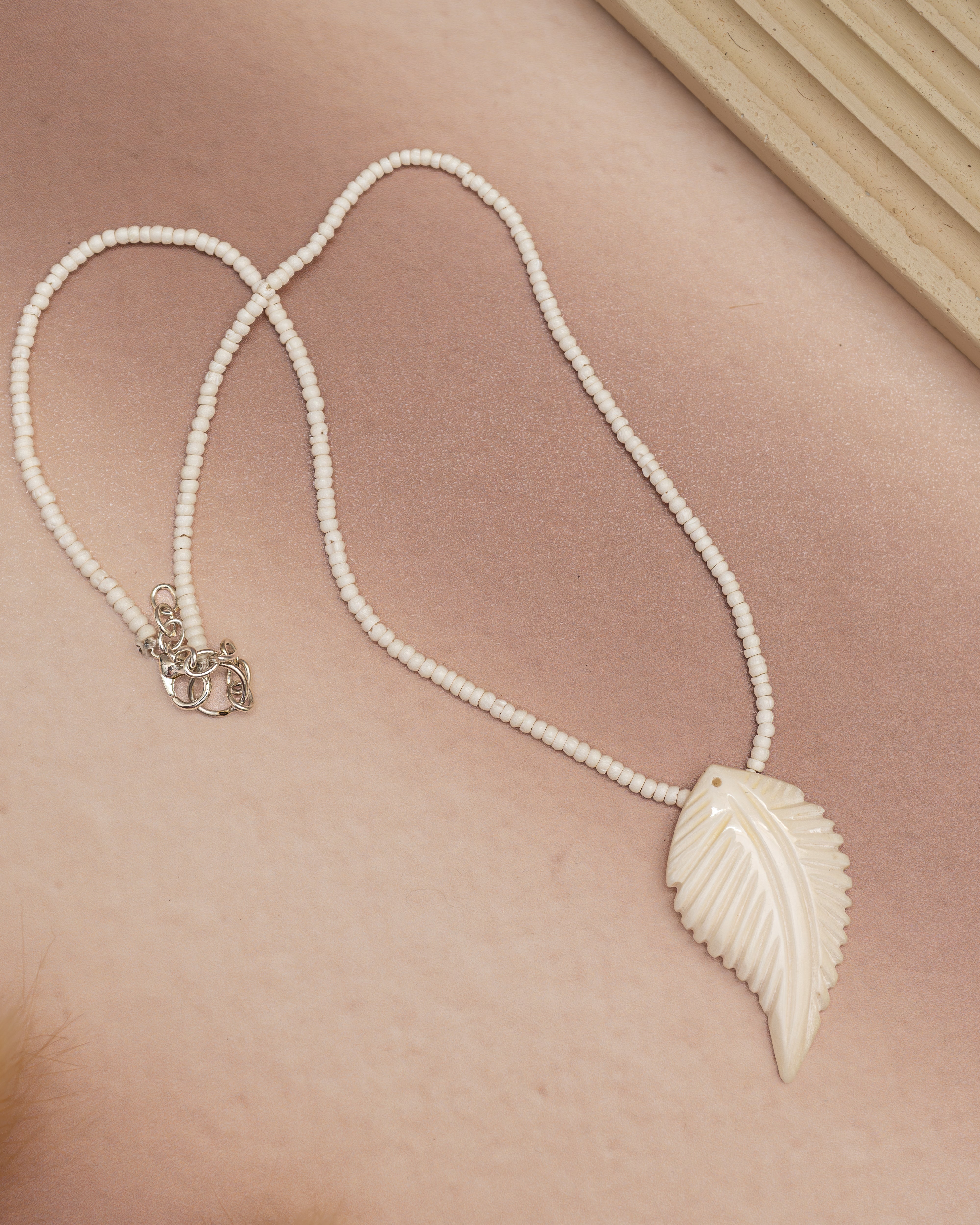 Angel Wings Bone Necklace