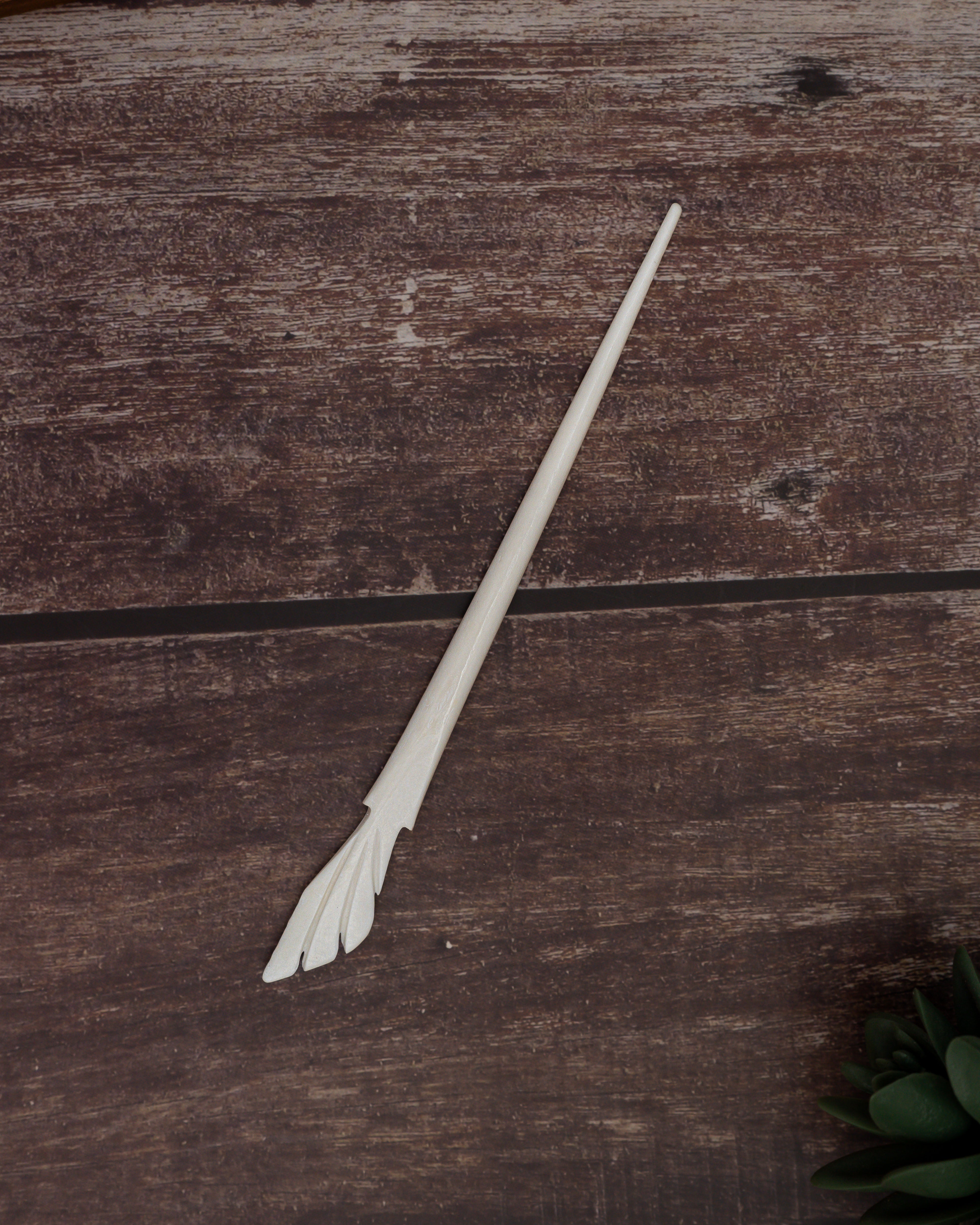 Bone Handmade Juda Pin/Bun Stick