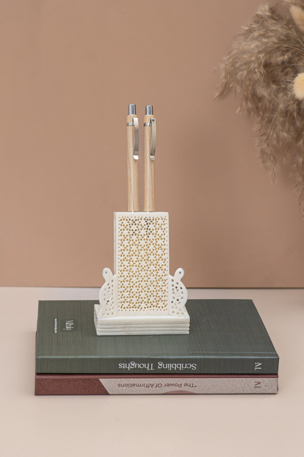 Heritage Bone Aesthetic Pen Stand