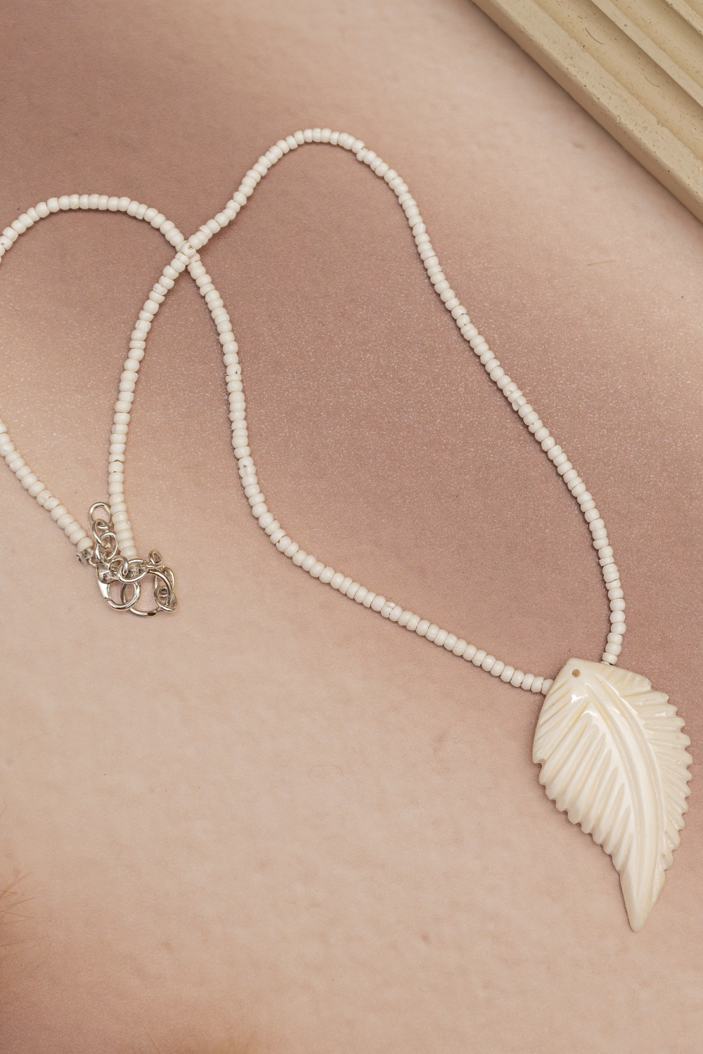 Angel Wings Bone Necklace