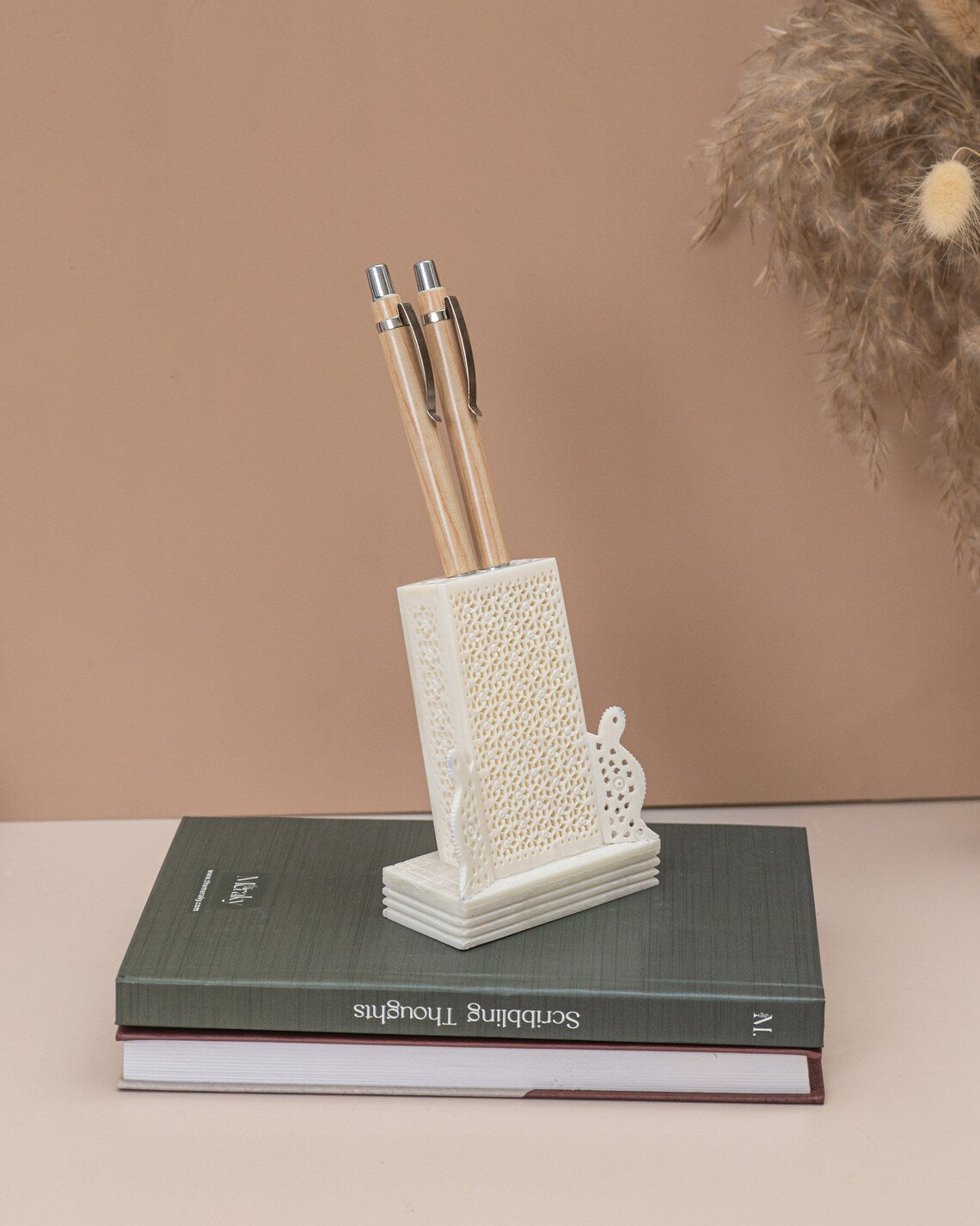 Heritage Bone Aesthetic Pen Stand