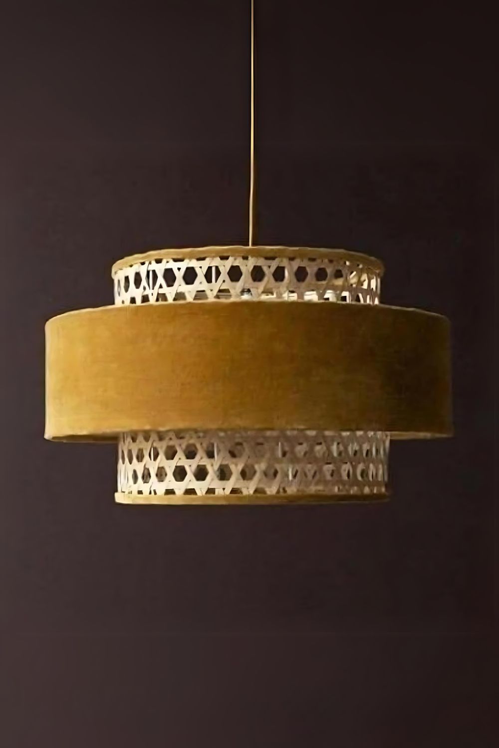 Cultural Cane Pendant Light For Home